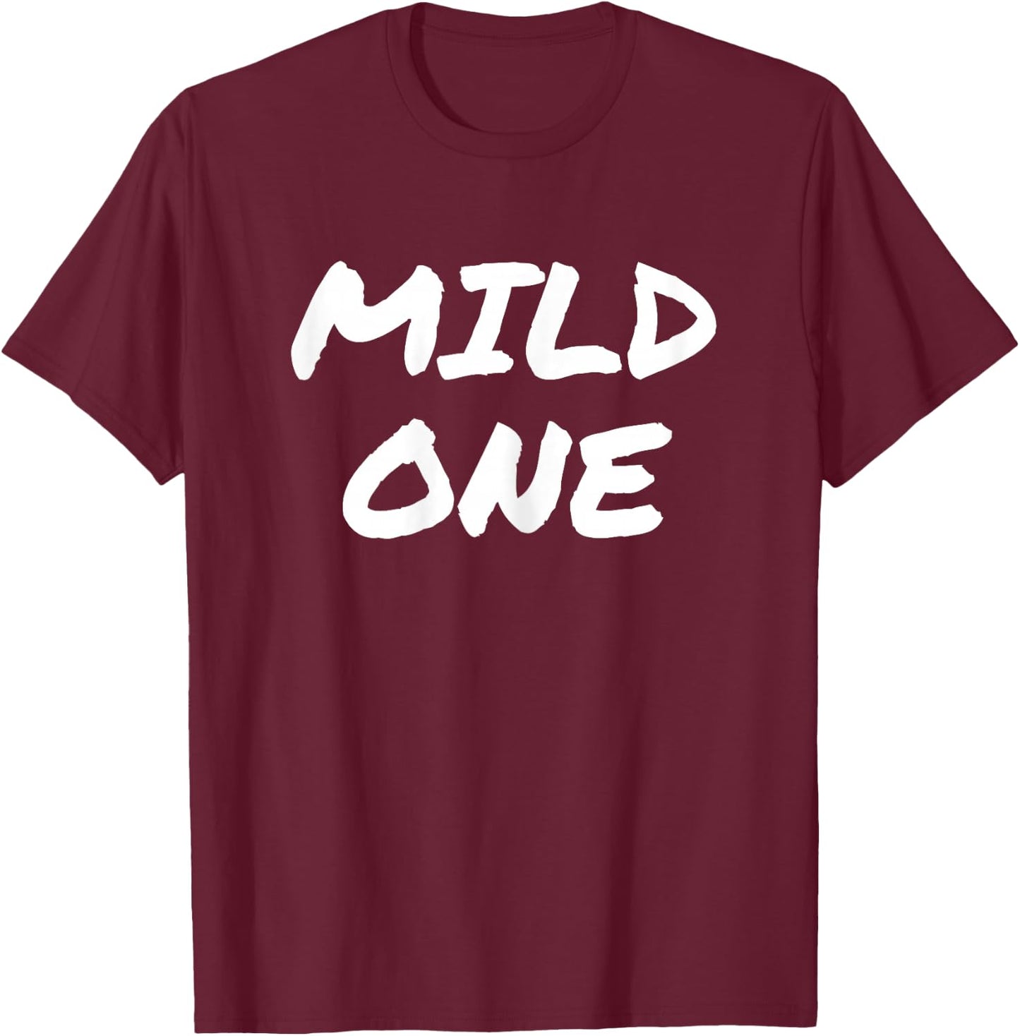 Mild & Wild One Best Friend T Shirts - Matching BFF Outfits T-Shirt - T-Shirt | Maroon