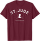 St. Jude Children's Research Hospital Logo T-Shirt - T-Shirt | Maroon