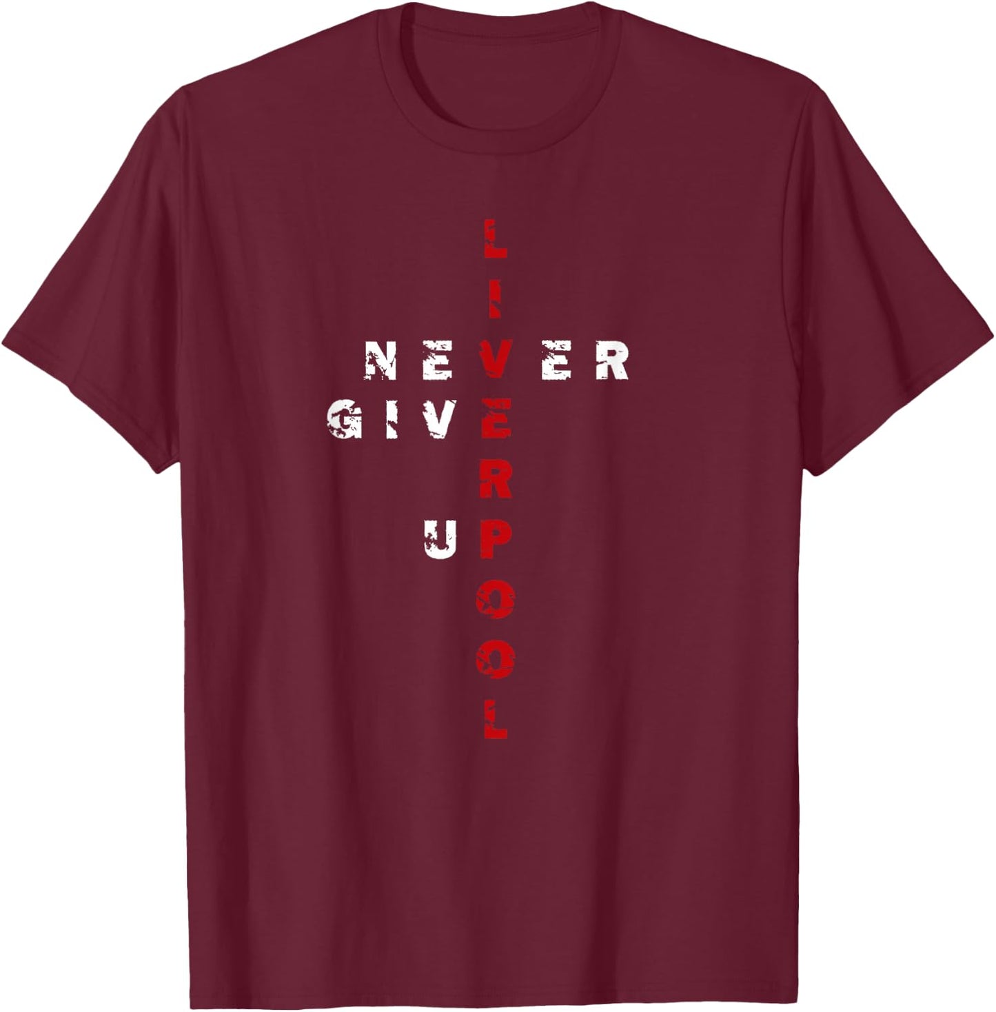 Liverpool Gift Liverpool England Great Britain T-Shirt - T-Shirt | Maroon