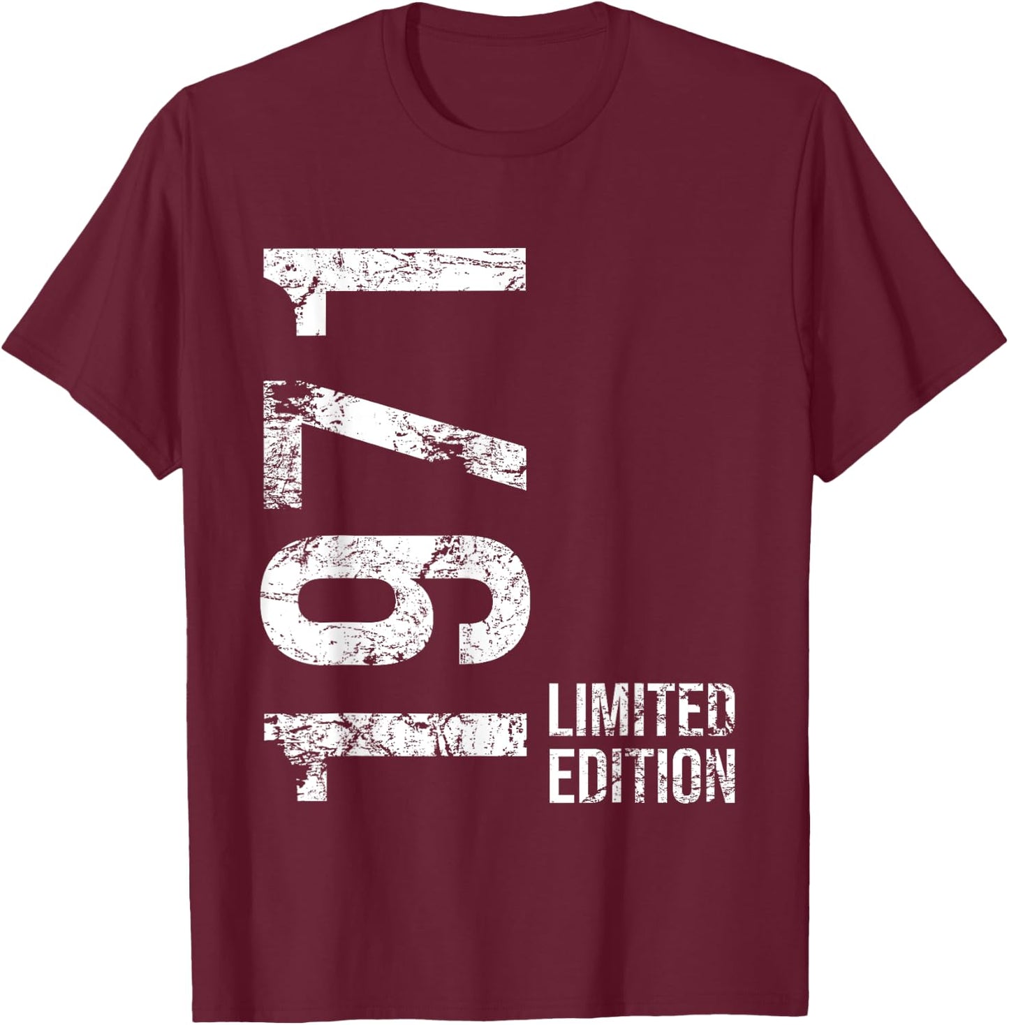 54th Birthday 54 Years Old Man Woman Vintage 1971 T-Shirt - T-Shirt | Maroon