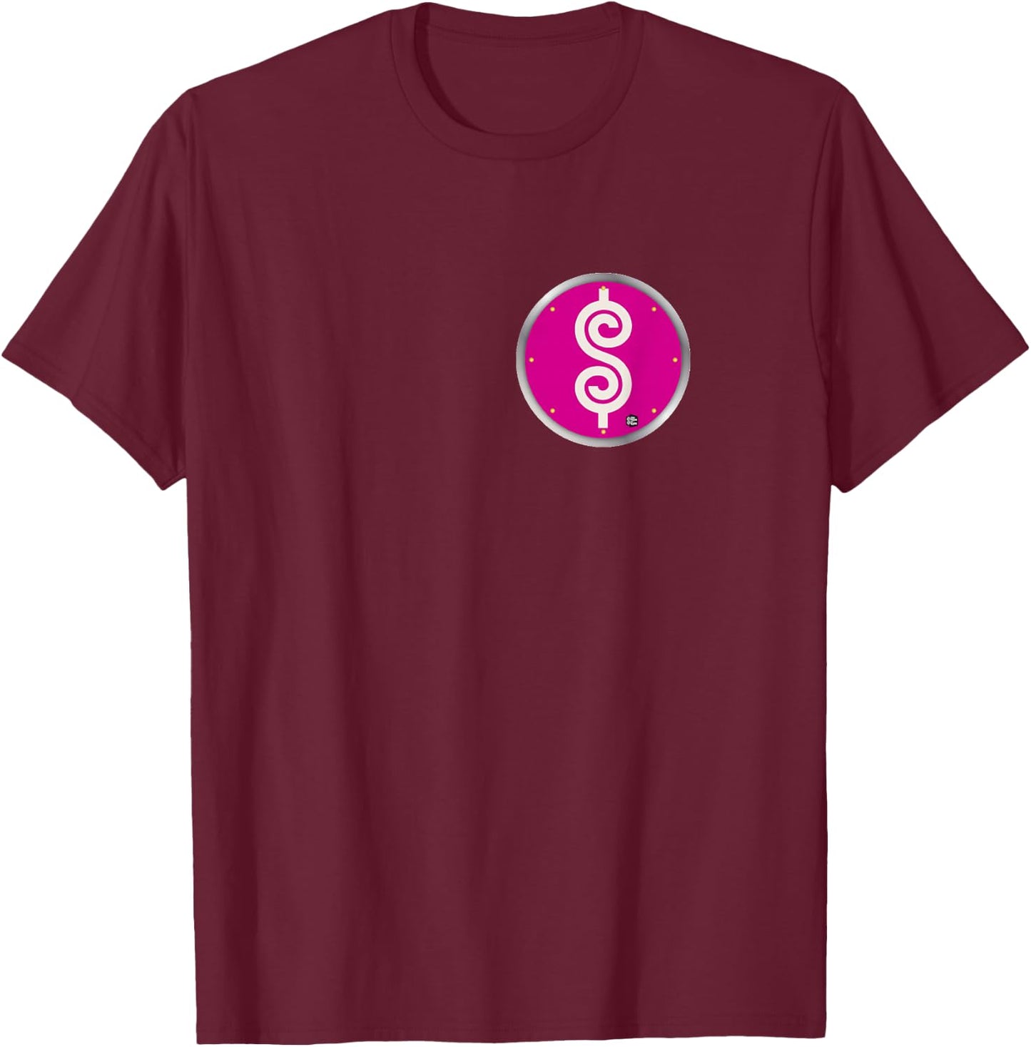 The Price is Right Plinko Chip T-Shirt - T-Shirt | Maroon