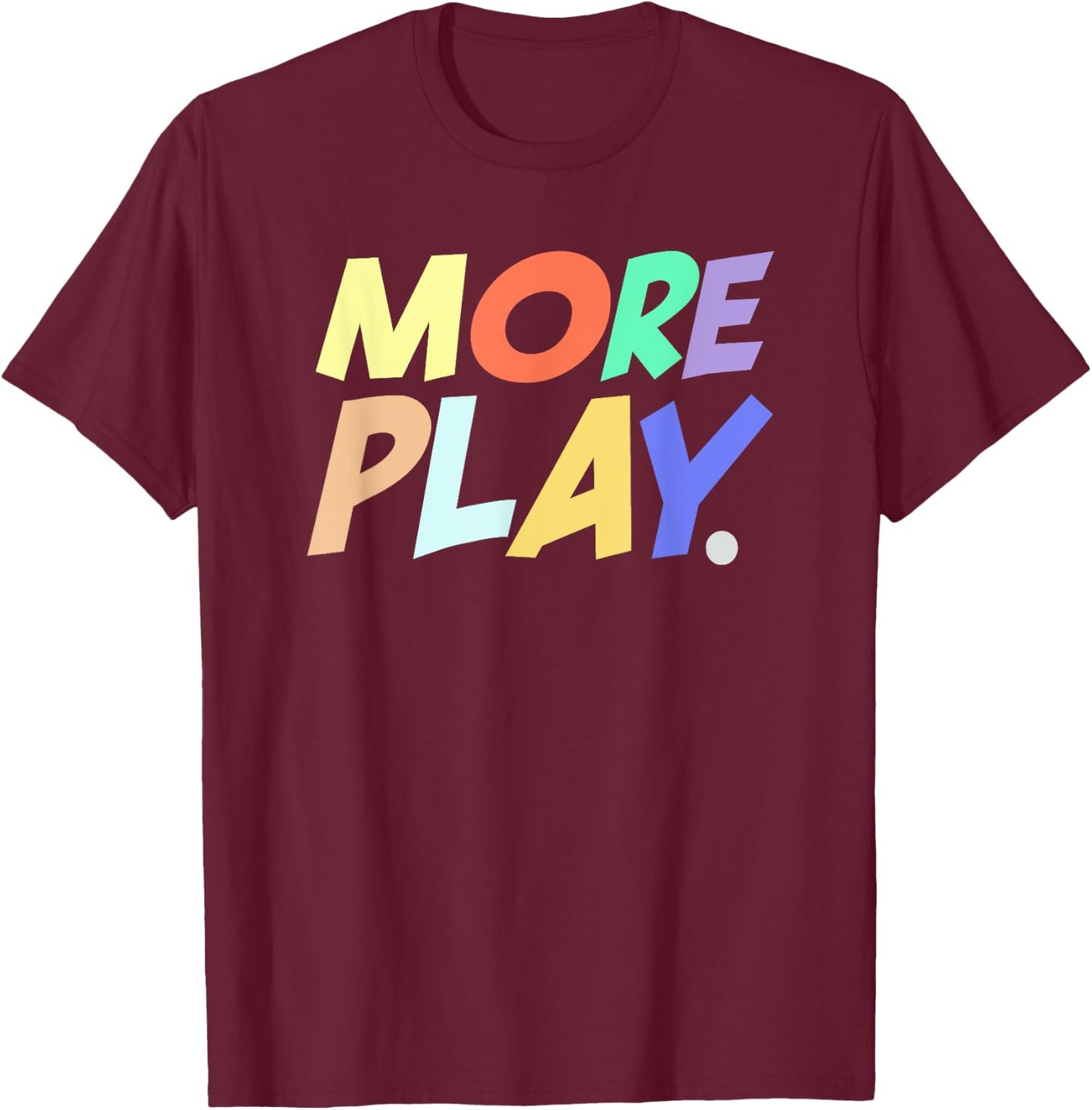 Play T-Shirt - T-Shirt | Maroon