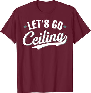 Let's Go Ceiling Fan Halloween Costume T-Shirt - T-Shirt | Maroon