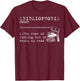Funny Reading Novelty Designs Women Bookworm Humor T-Shirt - T-Shirt | Maroon