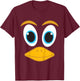 Kids Easy Halloween Black bird Raven Crow Costume for kids T-Shirt - T-Shirt | Maroon