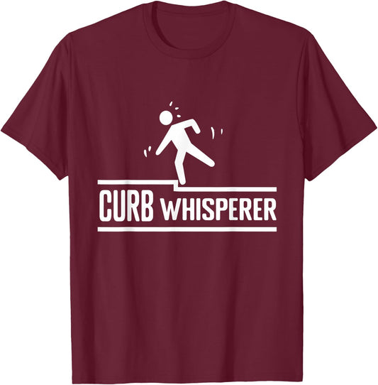 Accident Prone People Funny Clumsy T-Shirt - T-Shirt | Maroon