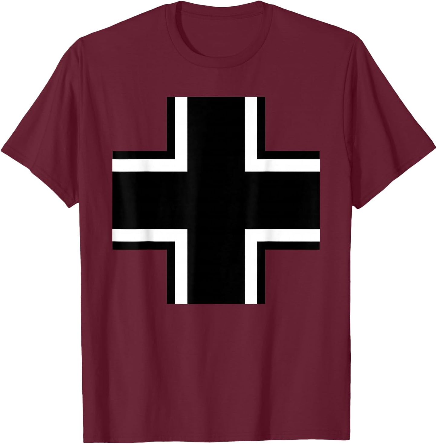 German Luftwaffe World War 2 Military Airplane Pilot T-Shirt - T-Shirt | Maroon