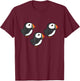 Cute Puffins Love Puffins T-Shirt - T-Shirt | Maroon
