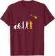 Evolution RC Helicopter Model Making Remote Controlled Pilot T-Shirt - T-Shirt | Maroon