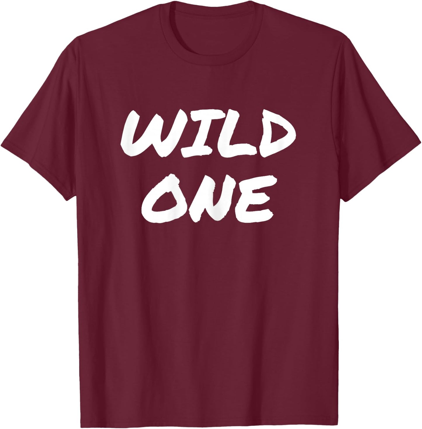 Mild & Wild One Best Friend T Shirts - Matching BFF Outfits T-Shirt - T-Shirt | Maroon