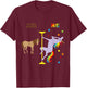 Boss Unicorn Shirt Funny Gifts for Bosses Rainbow T-Shirt - T-Shirt | Maroon
