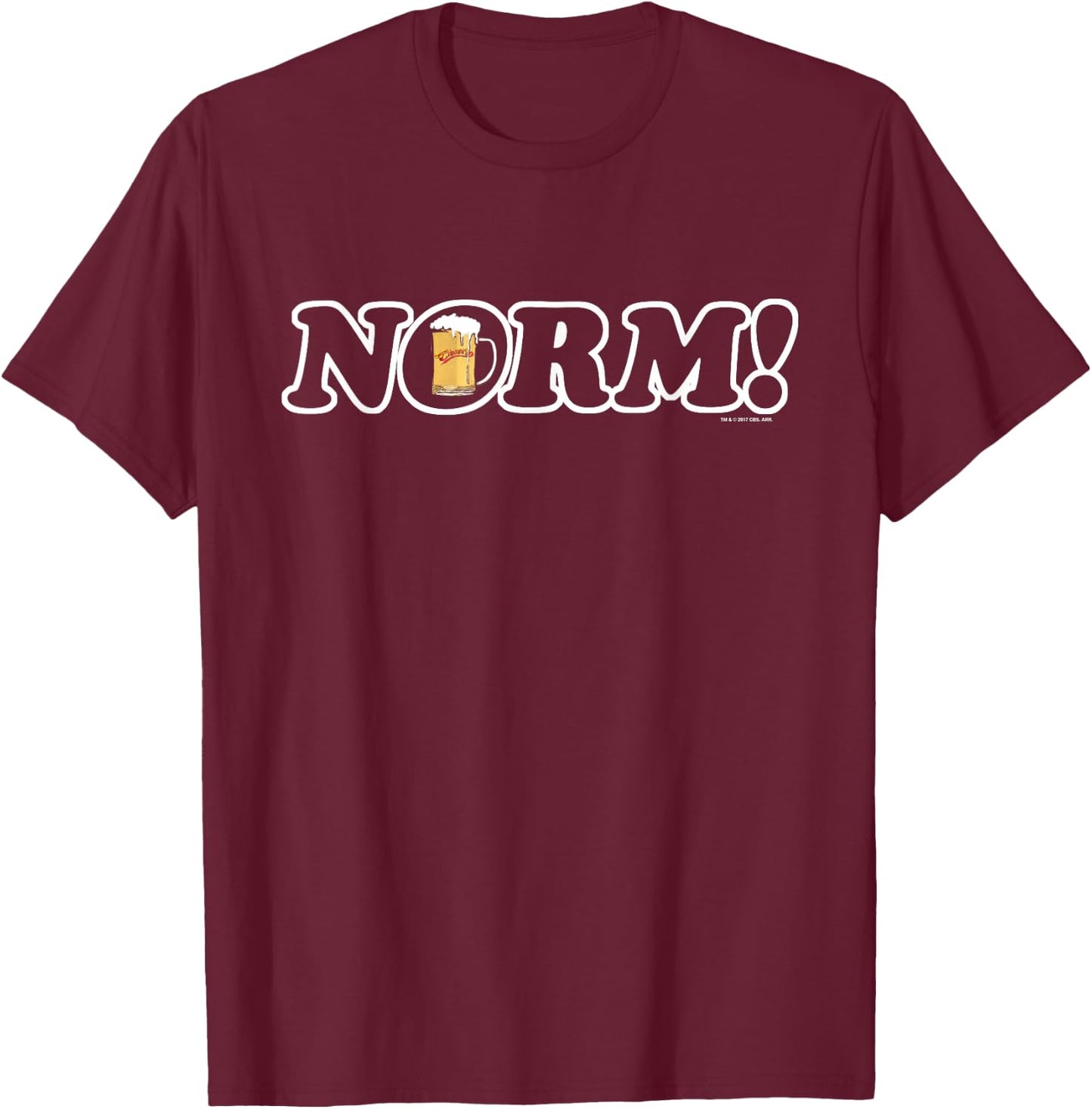 Cheers Norm! T-Shirt - T-Shirt | Maroon