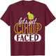 Funny Let's Get Chip Faced Guacamole Food Mexicans T-Shirt - T-Shirt | Maroon