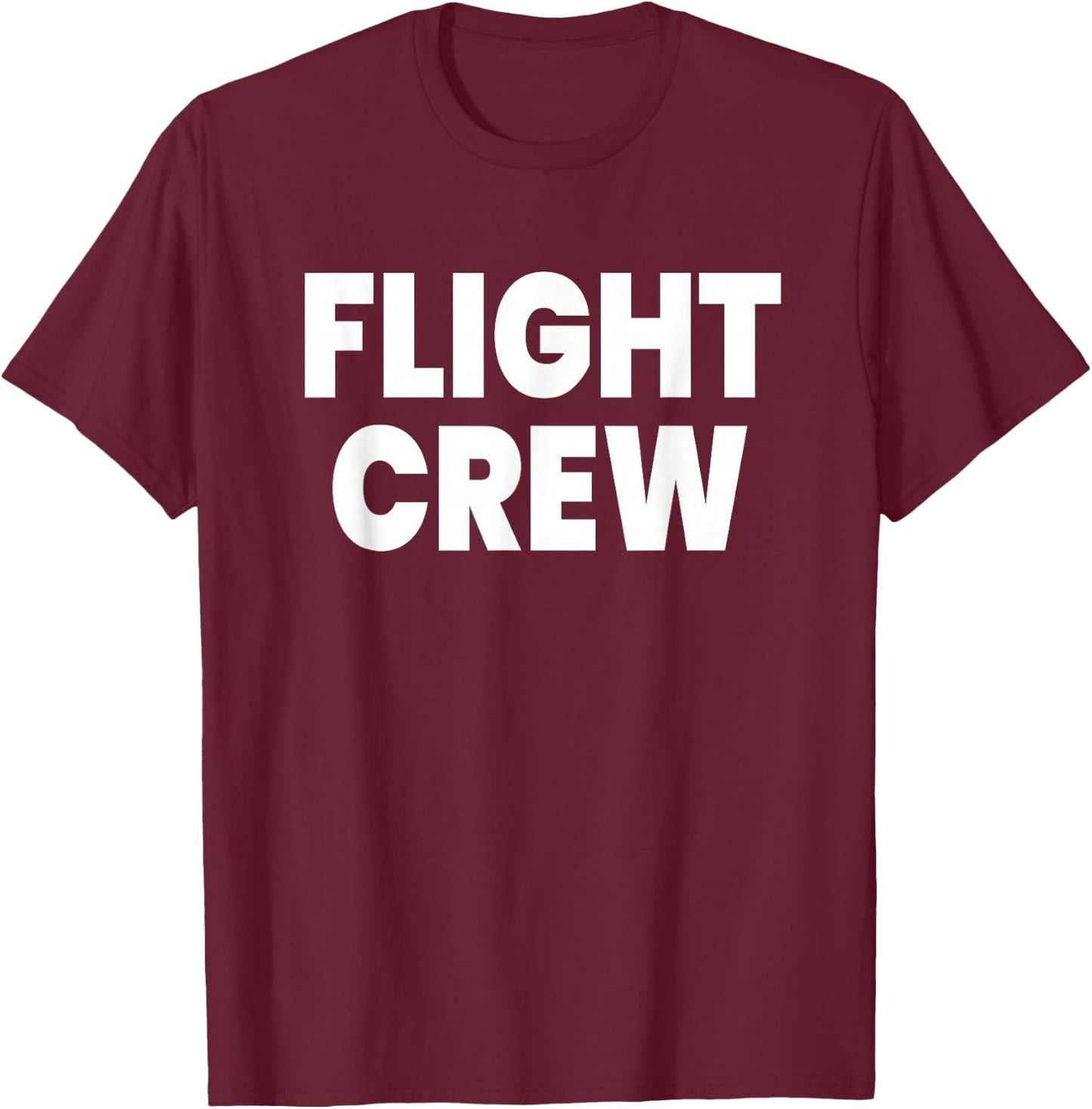 Flight Crew T-Shirt - T-Shirt | Maroon