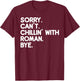 ROMAN First Name Funny Personalized Named Friend Of T-Shirt - T-Shirt | Maroon