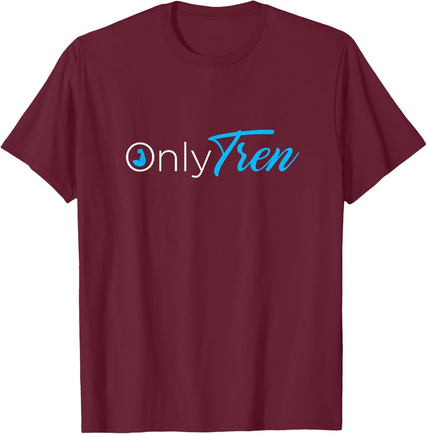 Only Tren T-Shirt - T-Shirt | Maroon