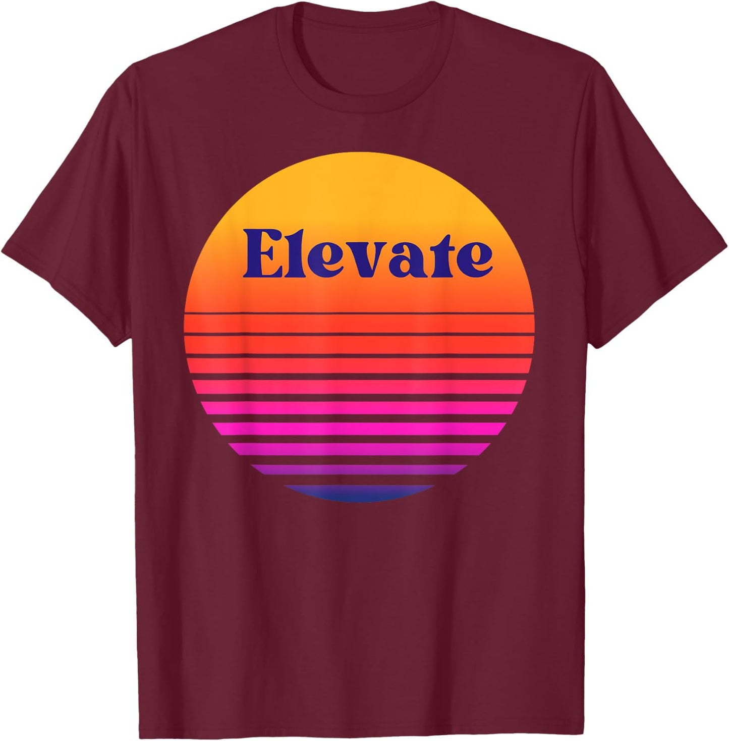 Elevate T-Shirt - T-Shirt | Maroon
