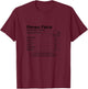 Perreo Facts - Hasta Abajo, Dembow, Bellaqueo, Sandungueo T-Shirt - T-Shirt | Maroon