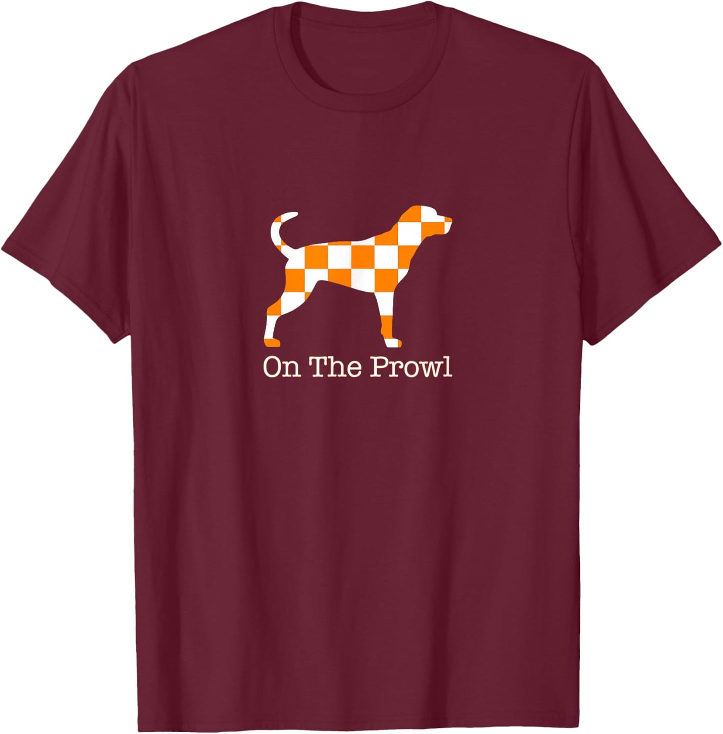Tennessee Hound On The Prowl Vol Dog Knoxville Fan Game Gift Small T-Shirt - T-Shirt | Maroon