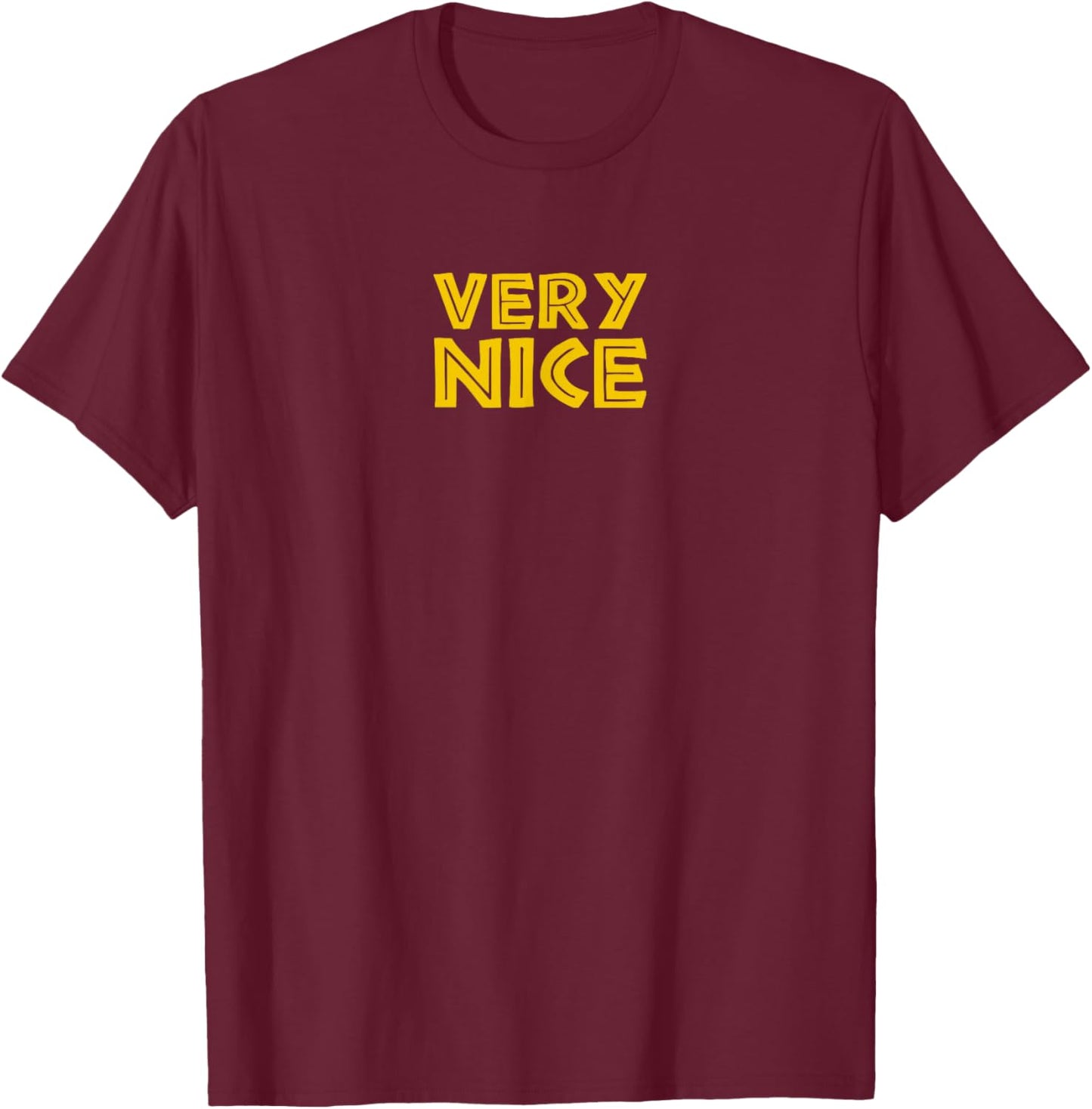 Very Nice - Wear Mask Moviefilm Kazakhstan T-Shirt - T-Shirt | Maroon
