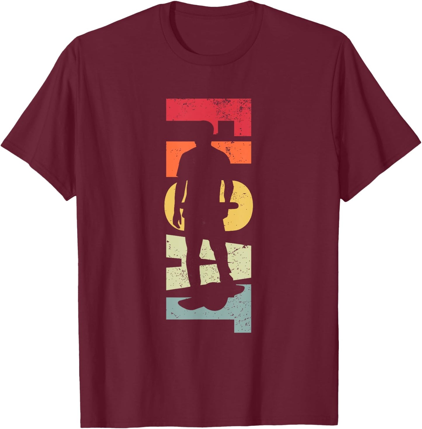 Float One Wheel Electric Skateboard Owner Women Kids T-Shirt - T-Shirt | Maroon