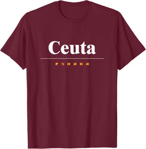 Spain - Ceuta T-Shirt - T-Shirt | Maroon