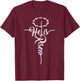He Is Risen Cross Jesus Religious Easter Day Christians T-Shirt - T-Shirt | Maroon