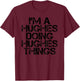 HUGHES Funny Surname Family Tree Birthday Reunion Gift T-Shirt - T-Shirt | Maroon