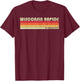 WISCONSIN RAPIDS WI WISCONSIN Funny City Home Roots Gift T-Shirt - T-Shirt | Maroon