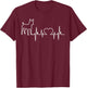 American Toy Fox Terrier Dog Breed T-Shirt - T-Shirt | Maroon