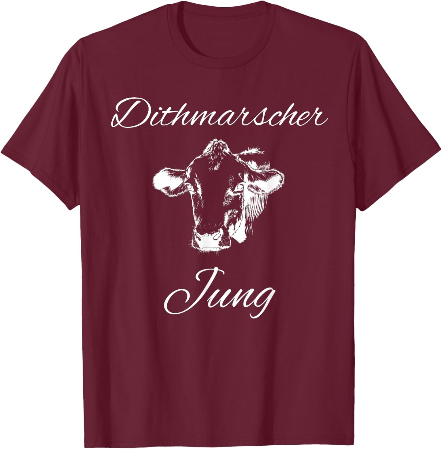Gift Dithmarscher Young Dyke Sea Beach West Coast T-Shirt - T-Shirt | Maroon