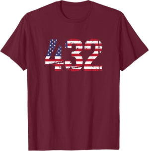 432 Texas Area Code T-Shirt - T-Shirt | Maroon