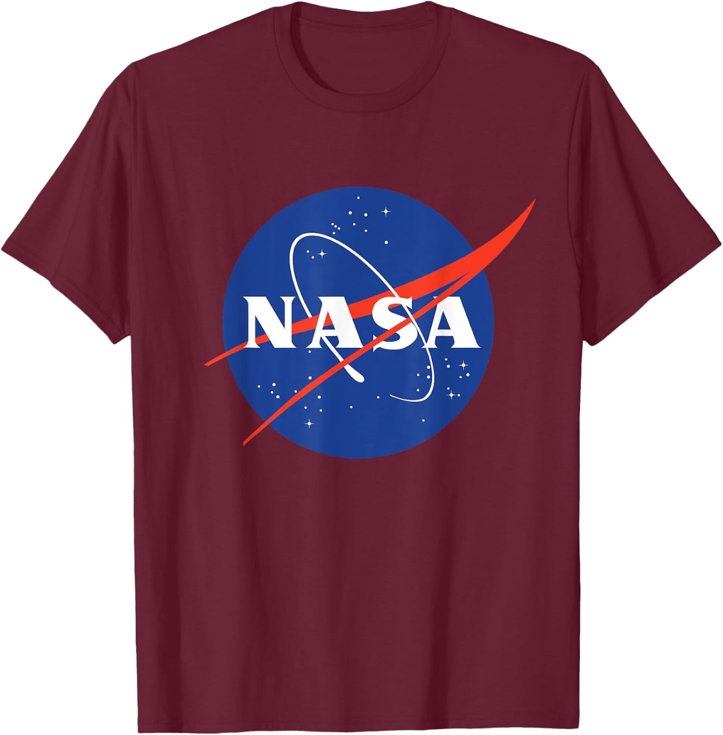 NASA "Meatball" Logo for Kids T-Shirt - T-Shirt | Maroon