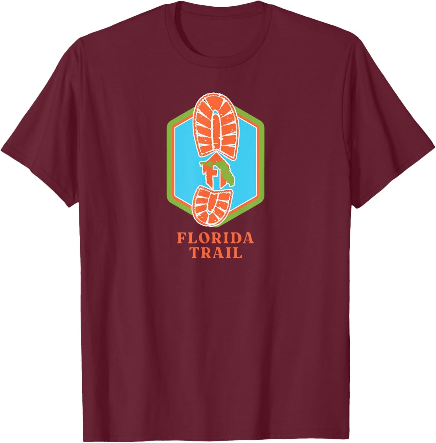 Florida Trail - USA T-Shirt - T-Shirt | Maroon