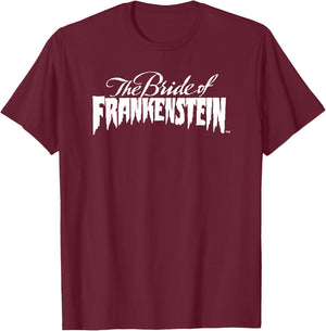 The Bride of Frankenstein Original T-Shirt - T-Shirt | Maroon