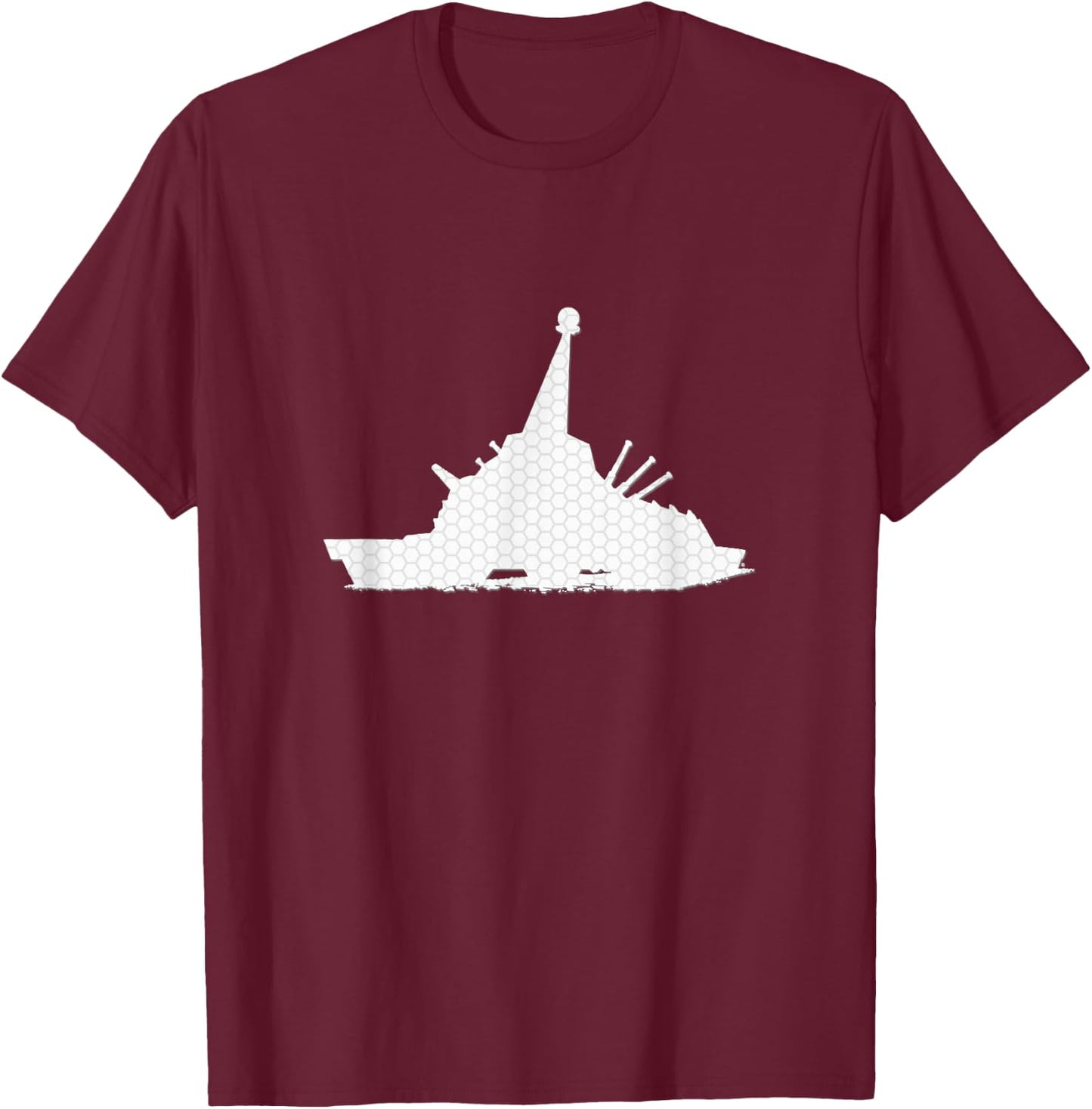 Ogre Hex T-Shirt - T-Shirt | Maroon