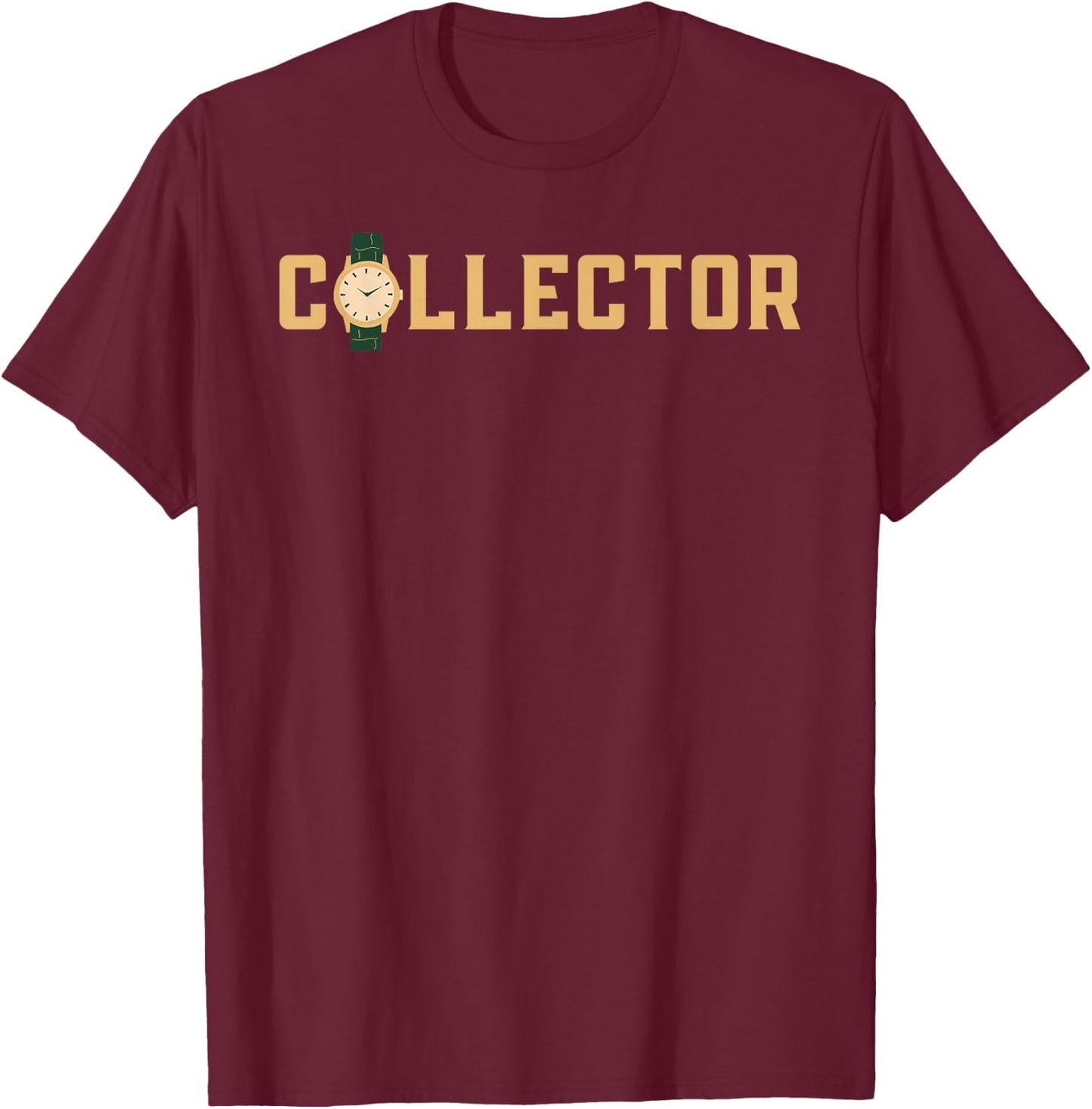 Funny Horologist Art Women Watch Collector Lovers T-Shirt - T-Shirt | Maroon