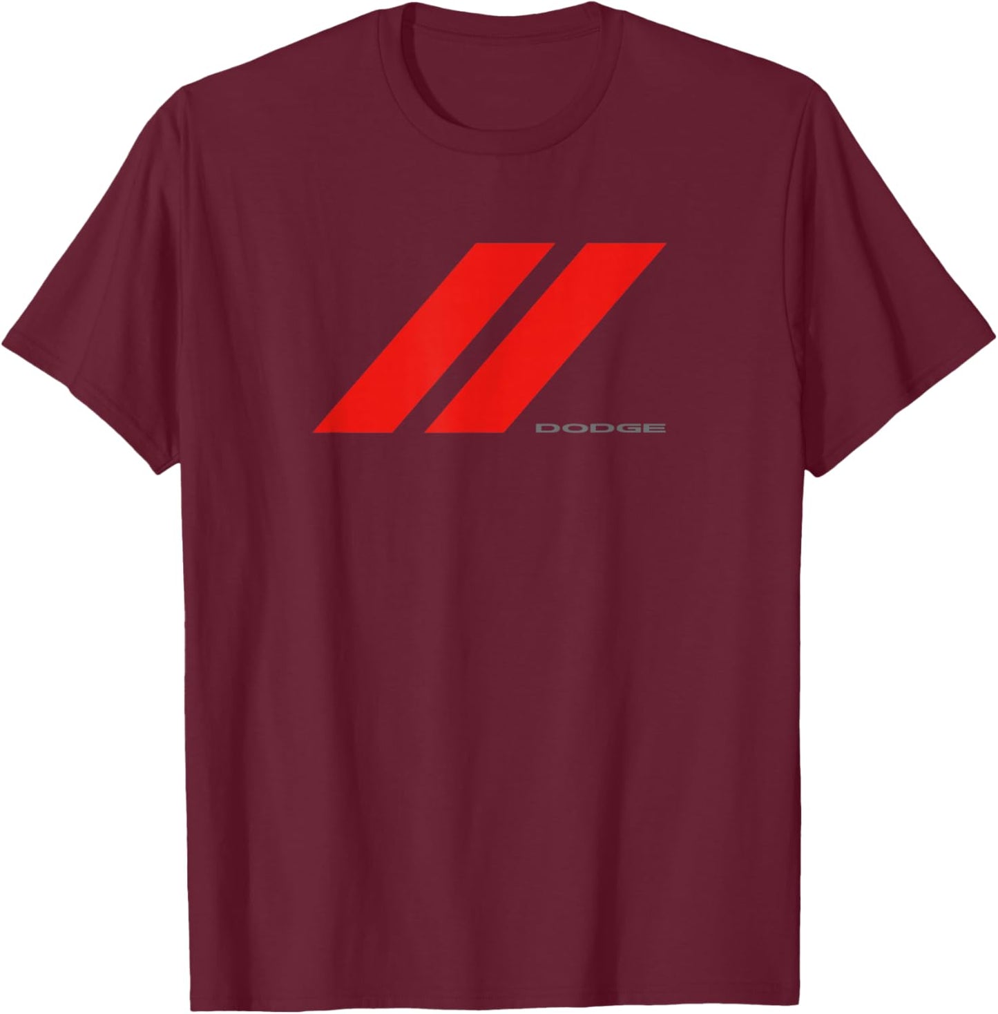Dodge Rhombus Logo T-Shirt - T-Shirt | Maroon