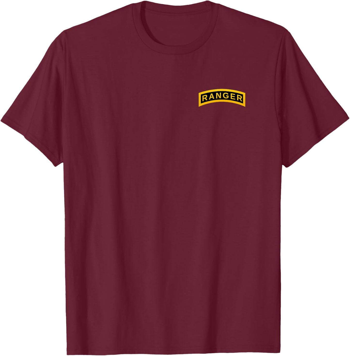 Army Ranger School Tab T-Shirt - T-Shirt | Maroon