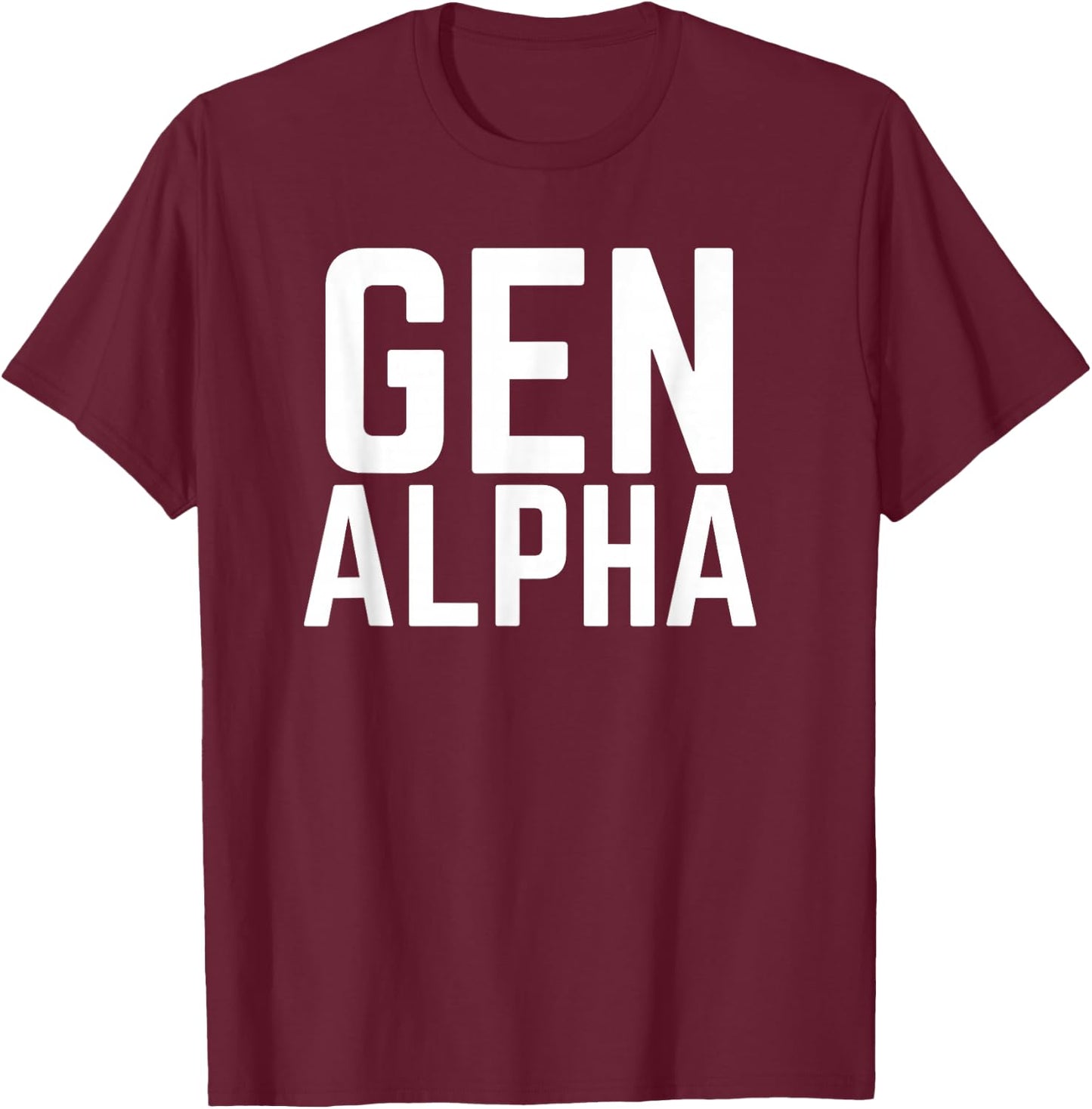 Generation Alpha T-Shirt - T-Shirt | Maroon