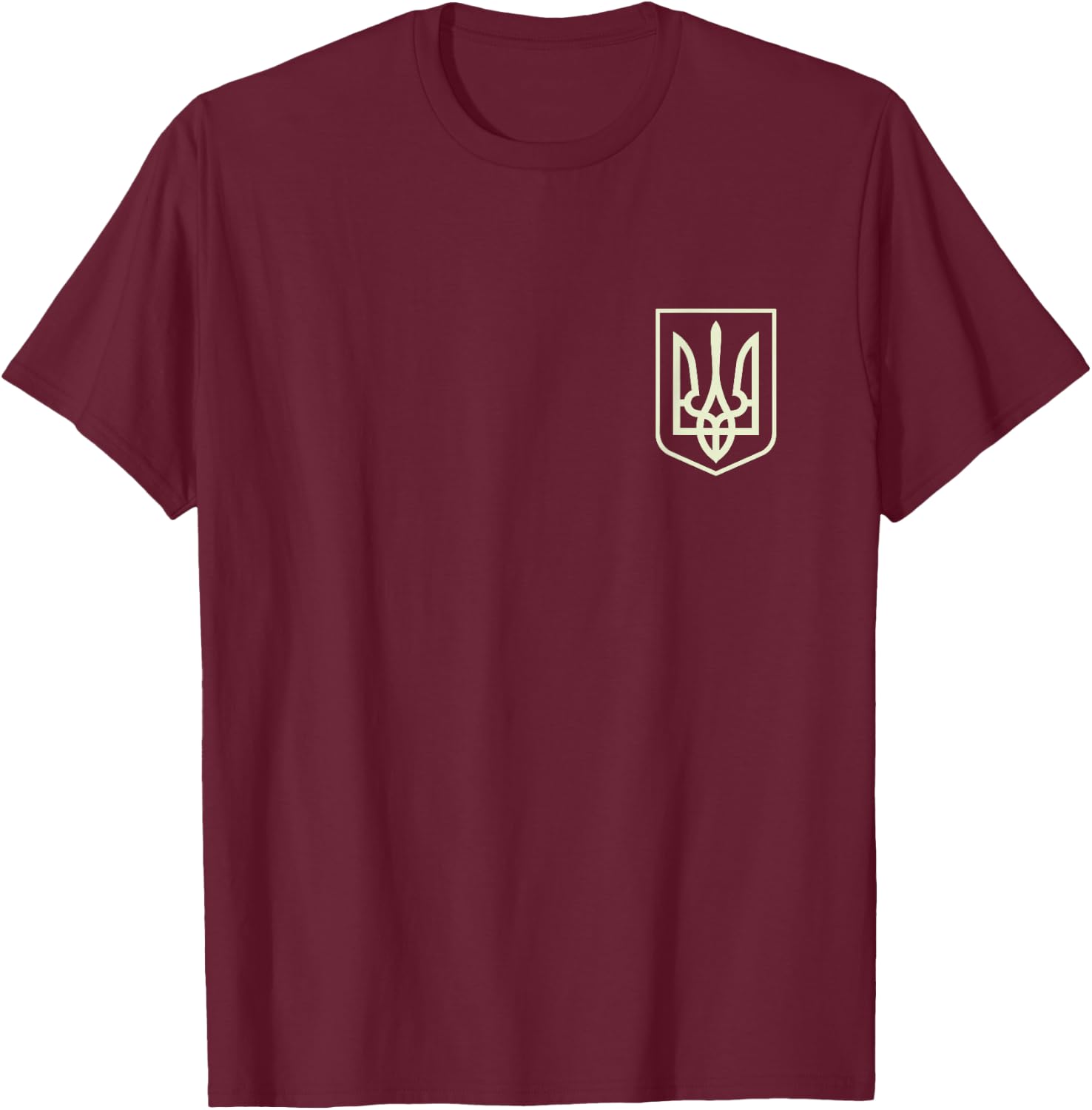 Zelenskyy Ukrainian Army Shirt Ukraine Military Ukraine T-Shirt - T-Shirt | Maroon