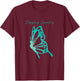 Defying Gravity - Aerial Dancing T-Shirt - T-Shirt | Maroon