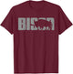 Bison Lover Buffalo Clothing - Buffalo Bison T-Shirt - T-Shirt | Maroon