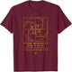 Fibonacci Ratio The Golden Ratio Fibonacci Numbers Phi T-Shirt - T-Shirt | Maroon