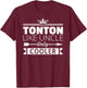 Tonton Cooler Funny Haitian Uncle Father's Day T-Shirt - T-Shirt | Maroon