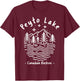 Peyto Lake Canadian Rockies T-Shirt - T-Shirt | Maroon