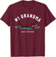 Lab Grandma Chocolate Labrador Retriever Dog Grandparent Women T-Shirt - T-Shirt | Maroon
