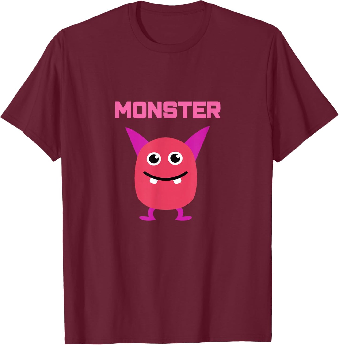 I've created a monster T-Shirt - T-Shirt | Maroon