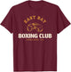 East Bay Oakland Boxing Club - Boxing T-Shirt - T-Shirt | Maroon