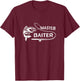 Master Baiter Fisherman Funny Fishing T-Shirt - T-Shirt | Maroon